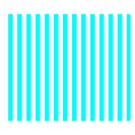 Vertical Stripes - White and Aqua Cyan Double Sided Flano Blanket (Small)