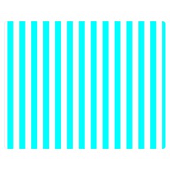 Vertical Stripes 60 x50  Blanket Front