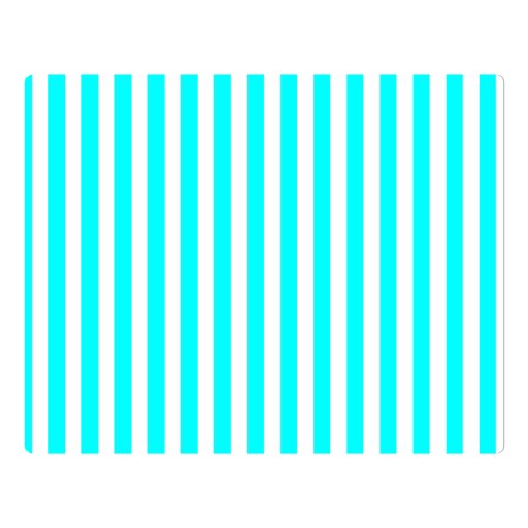 Vertical Stripes 80 x60  Blanket Front