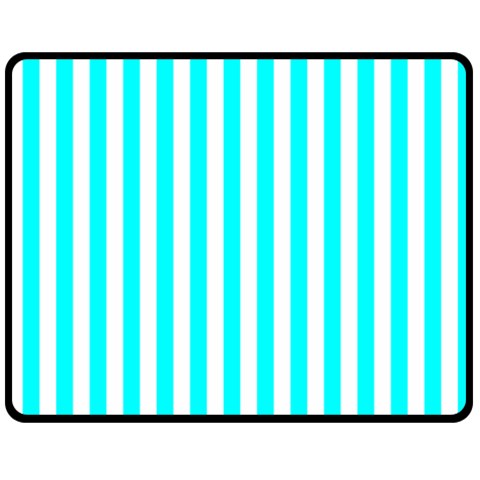 Vertical Stripes 60 x50  Blanket Front
