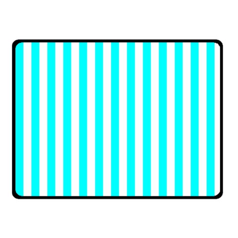 Vertical Stripes 50 x40  Blanket Front