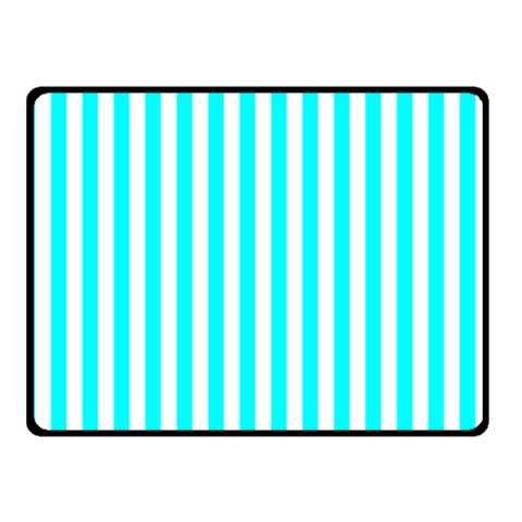 Vertical Stripes 45 x34  Blanket Front