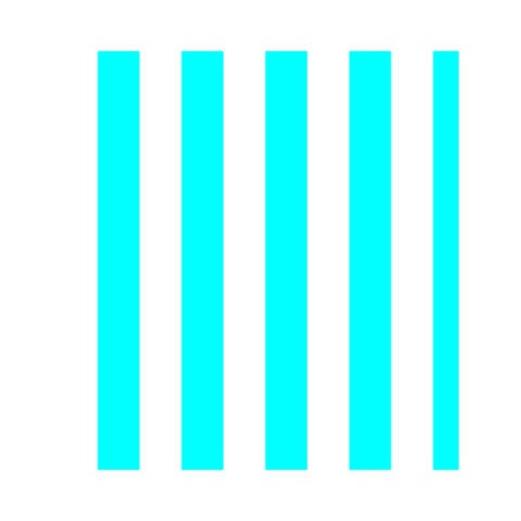 Vertical Stripes Back Cover