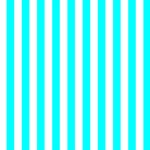 Vertical Stripes - White and Aqua Cyan ScrapBook Page 12  x 12 