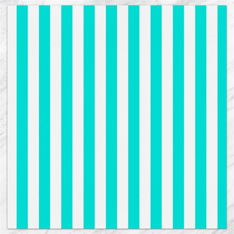 Vertical Stripes 11.4 x11.56  Canvas - 1