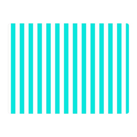 Vertical Stripes 35 x27  Blanket Front