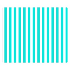 Vertical Stripes 50 x40  Blanket Back