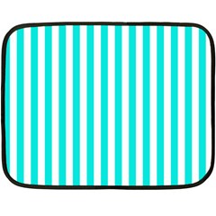 Vertical Stripes 35 x27  Blanket Front