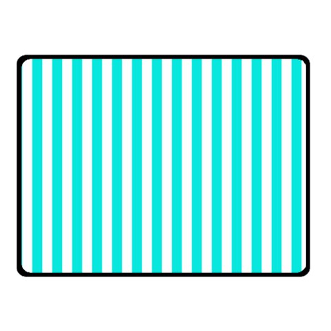 Vertical Stripes 45 x34  Blanket Back
