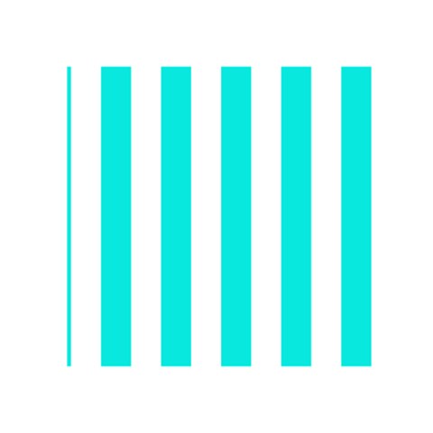 Vertical Stripes Back Cover