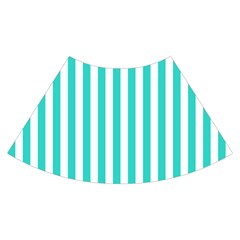 Vertical Stripes Skirt Front