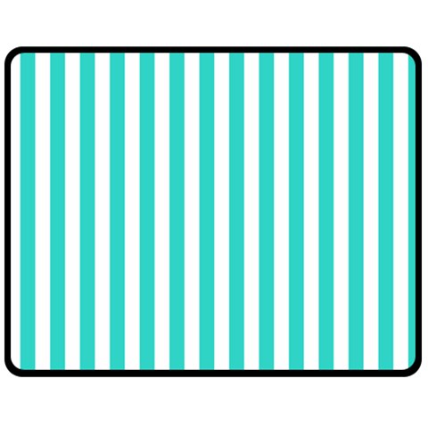 Vertical Stripes 60 x50  Blanket Front