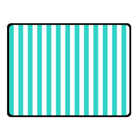 Vertical Stripes 50 x40  Blanket Front