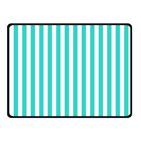 Vertical Stripes 45 x34  Blanket Back