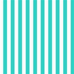 Vertical Stripes - White and Turquoise ScrapBook Page 8  x 8 