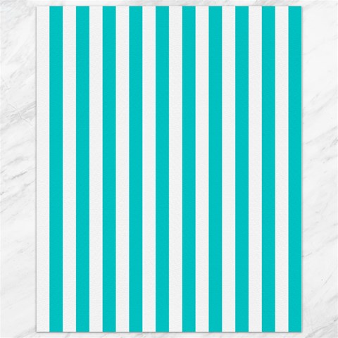 Vertical Stripes 10.95 x13.48  Canvas - 1