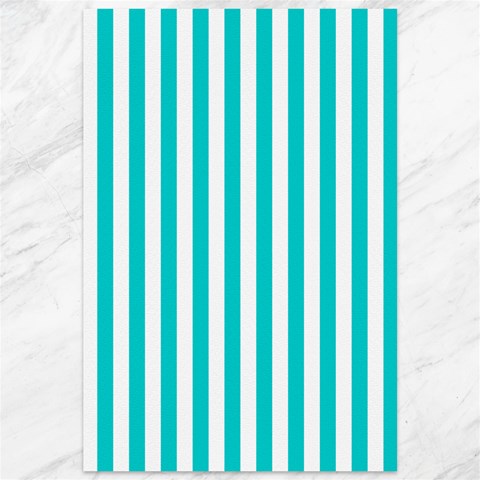 Vertical Stripes 11.88 x17.36  Canvas - 1