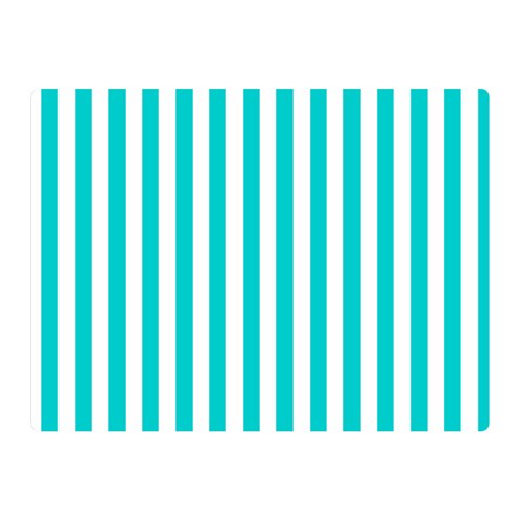 Vertical Stripes 35 x27  Blanket Front