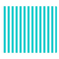 Vertical Stripes 50 x40  Blanket Back