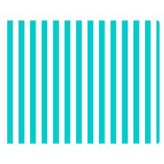 Vertical Stripes 60 x50  Blanket Back