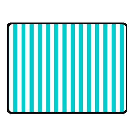 Vertical Stripes 45 x34  Blanket Back