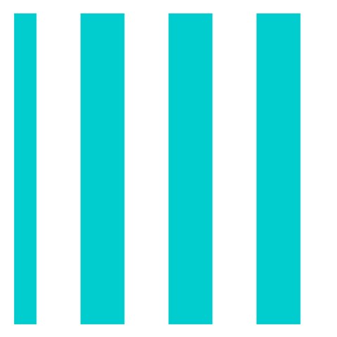 Vertical Stripes 3.75 x3.75  Memopad