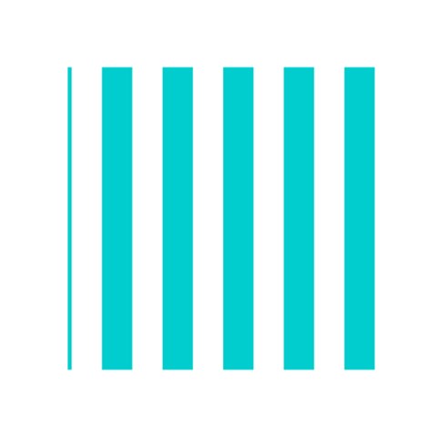 Vertical Stripes Back Cover