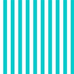 Vertical Stripes - White and Cyan ScrapBook Page 12  x 12 