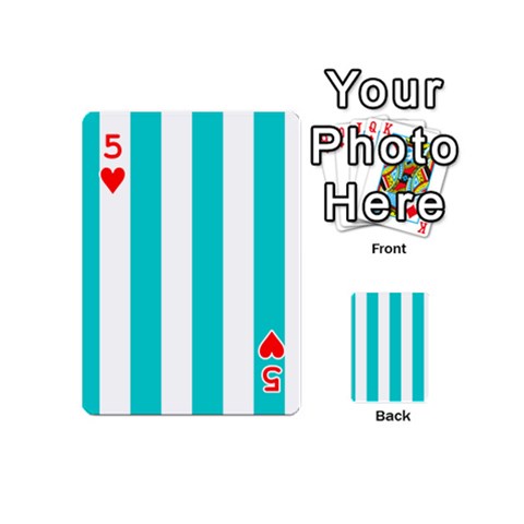 Vertical Stripes Front - Heart5