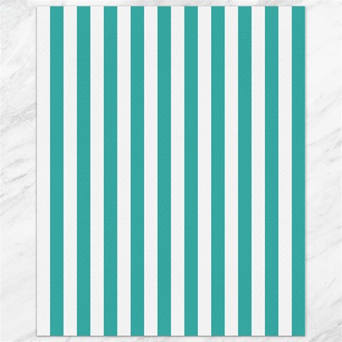 Vertical Stripes 10.95 x13.48  Canvas - 1