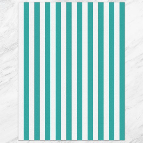 Vertical Stripes 11.86 x15.41  Canvas - 1