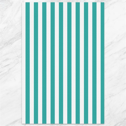 Vertical Stripes 11.88 x17.36  Canvas - 1