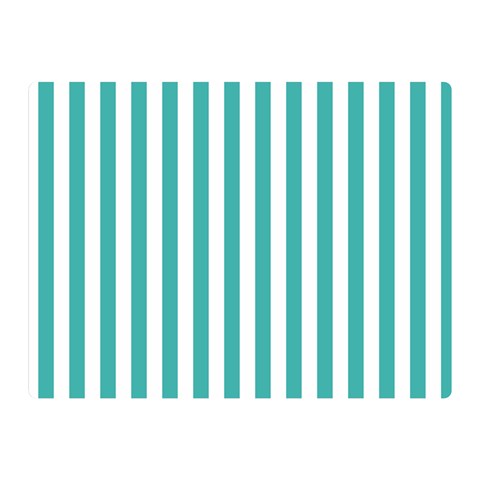 Vertical Stripes 35 x27  Blanket Front