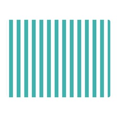Vertical Stripes 35 x27  Blanket Back