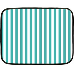 Vertical Stripes 35 x27  Blanket Back