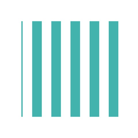 Vertical Stripes Back Cover
