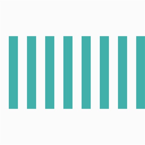 Vertical Stripes 8 x4  Photo Card - 2