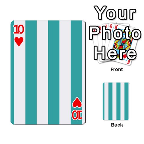 Vertical Stripes Front - Heart10