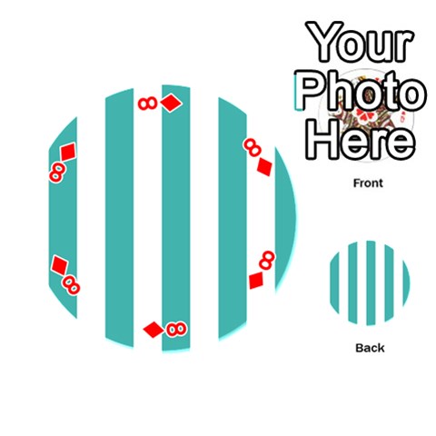 Vertical Stripes Front - Diamond8