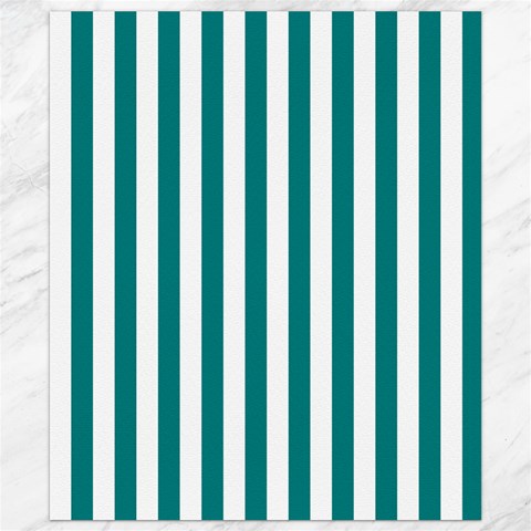Vertical Stripes 8.15 x9.66  Canvas - 1