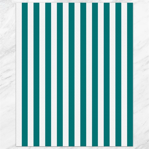 Vertical Stripes 10.95 x13.48  Canvas - 1