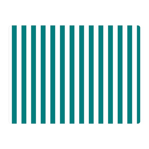 Vertical Stripes 35 x27  Blanket Front