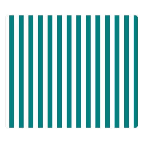 Vertical Stripes 50 x40  Blanket Front