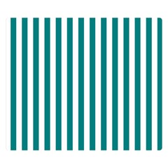Vertical Stripes 50 x40  Blanket Back