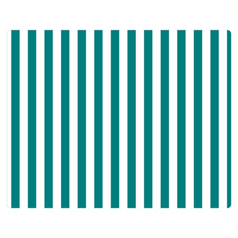 Vertical Stripes 60 x50  Blanket Back