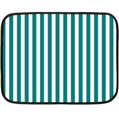 Vertical Stripes 35 x27  Blanket Back