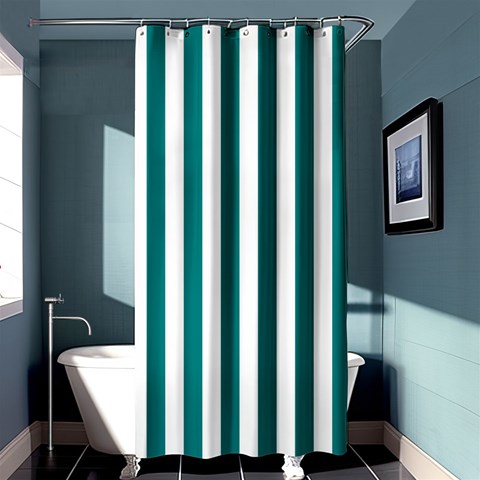 Vertical Stripes Curtain(36 X72 ) - 33.26 x66.24  Curtain(36 X72 )