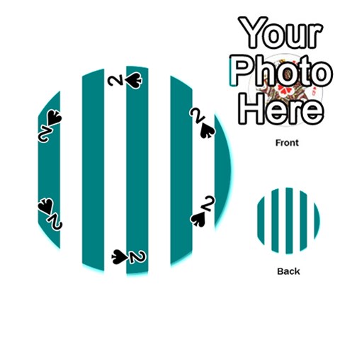 Vertical Stripes Front - Spade2
