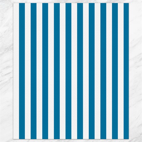 Vertical Stripes 8.15 x9.66  Canvas - 1