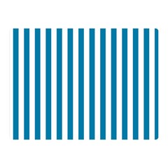 Vertical Stripes 35 x27  Blanket Back